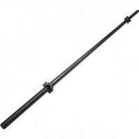 Gorilla Sports Halterstang - 170 cm - 30/31 mm - Schroefsluiting - Zwart