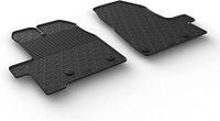 Rubbermatten passend voor Ford Tourneo Custom 9/2012- & FL 2018 (G-Design 2-delig) GL0916