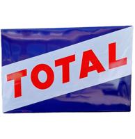 Total Logo Emaille Bord - 97 x 63cm