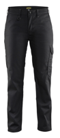 Blåkläder Dames Werkbroek Industrie 71041800 | Zwart/Grijs | Maat 50 - 7330509487143