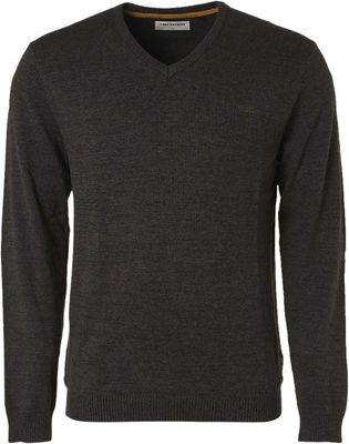 Pullover v-neck 2 color dark grey Pullover v-neck 2 color dark grey