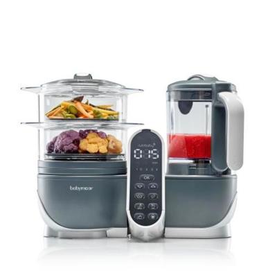 BABYMOOV Nutribaby Babyvoeding Robot (+) Industrieel grijs