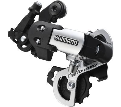 Shimano Achterderailleur 6/7-speed tourney rd-ft35 - directe montage d-type - zilver/zwart