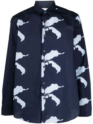 Paul Smith Overhemd met print - Blauw