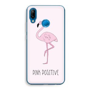Pink positive: Huawei P20 Lite Transparant Hoesje