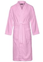 Kimono badstof katoen - lichtroze-l/xl