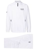 Ea7 Emporio Armani survêtement à logo imprimé - Blanc