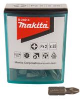 Makita Accessoires schroefbit pz2x25mm 25 stuks - b-24614 - b-24614