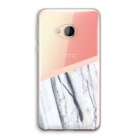 A touch of peach: HTC U Play Transparant Hoesje