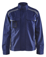 Blåkläder Industriejack. Ongevoerd 40541800 | Marineblauw/Grijs | Maat XL - 7330509357224