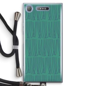 Swirls: Sony Xperia XZ1 Transparant Hoesje met koord