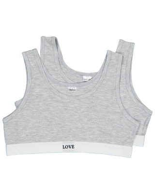 Croptop - Grijs