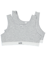 Croptop - Grijs