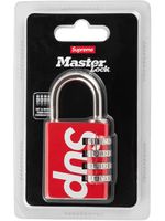 Supreme cadenas Master à logo imprimé - Rouge