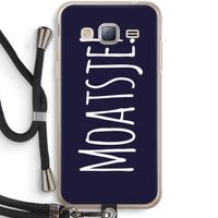 Moatsje!: Samsung Galaxy J3 (2016) Transparant Hoesje met koord