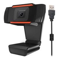 A870 12.0 Megapixels HD 360 graden draaibaar USB 2.0 WebCam / PC Camera met microfoon voor Skype Computer PC Laptop Android, kabel lengte: 1.4 meter (