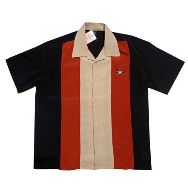 Steady Triple Tone Atomic Mad Man Shirt Black Rust-L