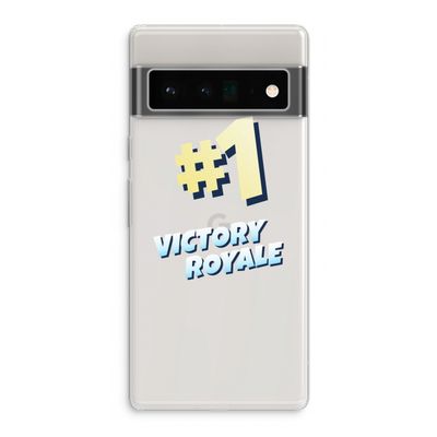 Victory Royale: Google Pixel 6 Pro Transparant Hoesje