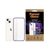 iPhone 13/14/15 PanzerGlass ClearCase Antibacterial Case - Purple / Clear - thumbnail