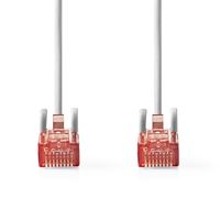 CAT6-kabel | RJ45 Male | RJ45 Male | U/UTP | 3.00 m | Rond | PVC | Grijs | Label - thumbnail