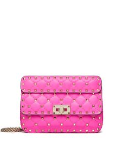 Valentino Garavani petit sac porté épaule Rockstud Spike - Rose