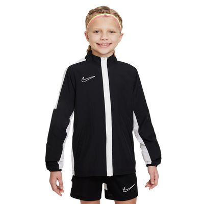 Nike Dri-FIT Academy 23 Trainingsjack Full-Zip Woven Kids Zwart Wit