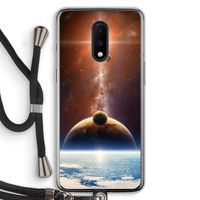 Omicron 2019: OnePlus 7 Transparant Hoesje met koord
