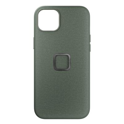 Peak Design - Mobile Everyday Fabric Case Iphone 15 Plus - Charcoal Sage