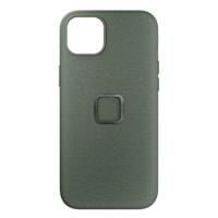 Peak Design - Mobile Everyday Fabric Case Iphone 15 Plus - Charcoal Sage