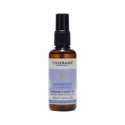 Tisserand Massage & bodyolie lavendel & kamille