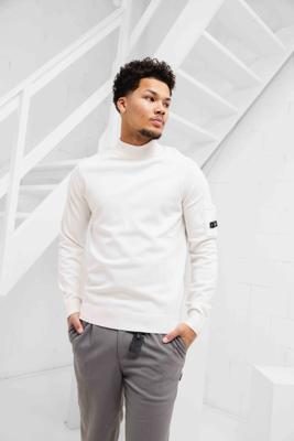 Quotrell Cannes Knitted Sweater Heren Wit - Maat M - Kleur: Wit | Soccerfanshop