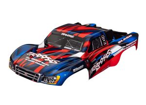 Traxxas - Body, Slash 2WD (Also fits Slash VXL & Slash 4x4), Red & Blue (Painted, decals Applied) (TRX-5851R)