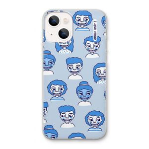 Gezichtjes: iPhone 13 Transparant Hoesje