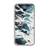 Golven: Samsung Galaxy J4 Plus Transparant Hoesje