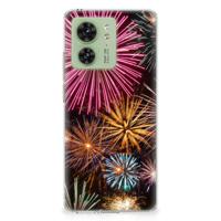 Motorola Edge 40 | Sillicone Back Cover | Vuurwerk