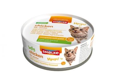 Smølke Smølke Soft Paté Kattenvoer Kip 80gram