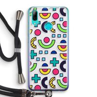 8-bit N°6: Huawei P Smart (2019) Transparant Hoesje met koord