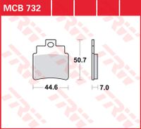 TRW Remblokken, en remschoenen voor de moto, MCB732SI Sinter offroad