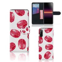 Sony Xperia L4 | Book Cover | Pink Macarons