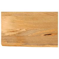 Tafelblad met natuurlijke rand 40x20x3,8 cm massief mangohout