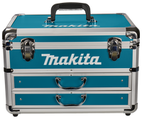 Makita Accessoires Koffer aluminium blauw voor boor-/schroefmachine DF488D - 196626-5 196626-5 - thumbnail