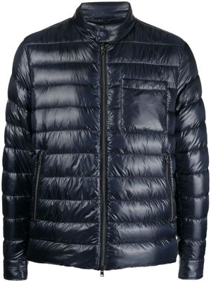 Herno veste matelassée à fermeture zippée - Bleu
