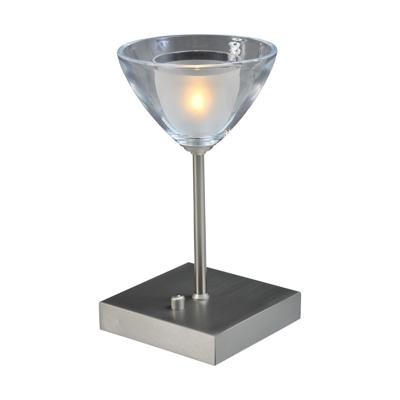 Masterlight TafellampCaterina LED 20cm metaalgrijs - 4225-37-06-DW