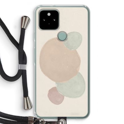 Geo #9: Pixel 5 Transparant Hoesje met koord