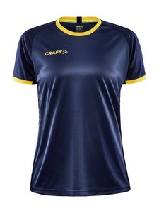 Craft 1910179 Progress 2.0 Graphic Jersey W - Navy/Swe.Yellow - S