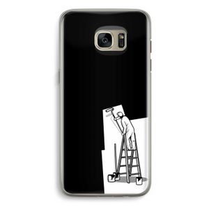 Musketon Painter: Samsung Galaxy S7 Edge Transparant Hoesje