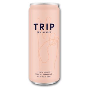 Trip CBD Infused peach ginger (250 ml)