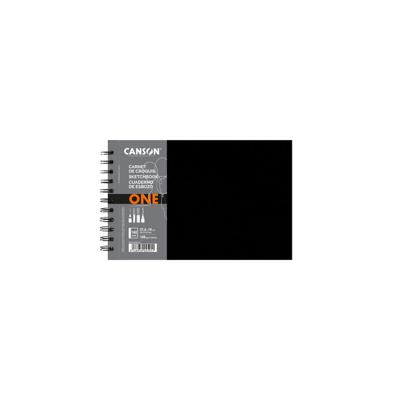 Schetsboek canson art book one 100gr 216x140mm wit