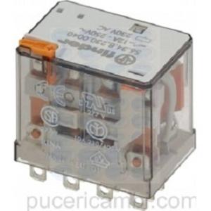 Finder 56.34.8.230.0040 Steekrelais 230 V/AC 12 A 4x wisselcontact 1 stuk(s) Tray