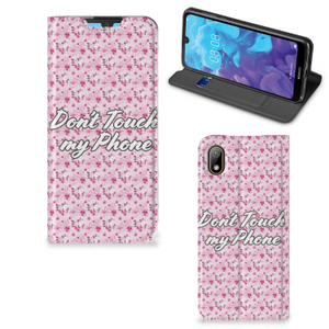 Huawei Y5 (2019) Design Case Flowers Pink DTMP